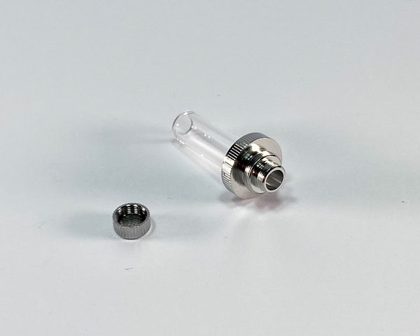 Mini dry herb vaporiser. Mouthpiece with removable screen (5 spare screens provided)