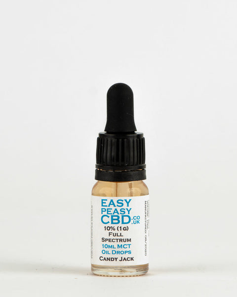 CBD Full Spectrum MCT Oil Drops 10% 10ml Terpene profile #2: Candy Jack