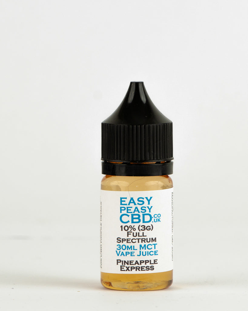 10% Full Spectrum MCT Oil Vape – Easy Peasy CBD