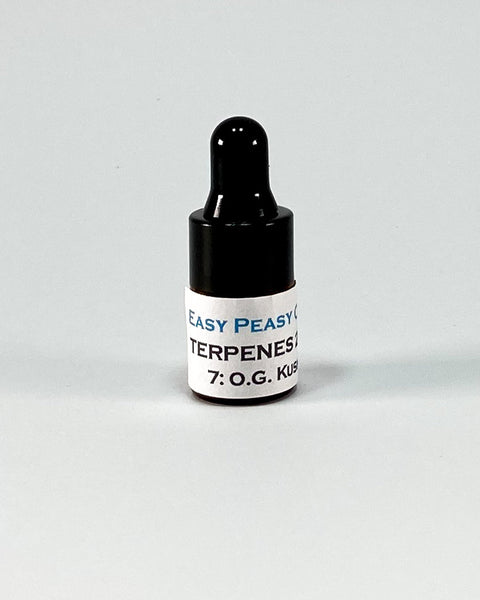 2ml terpenes with glass dropper. Profile #7: O.G. Kush