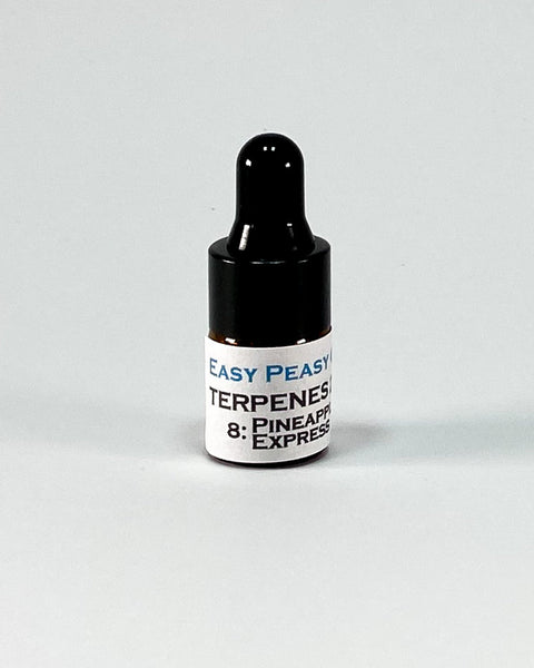 2ml terpenes with glass dropper. Profile #8: Pineapple Express (out of stock)