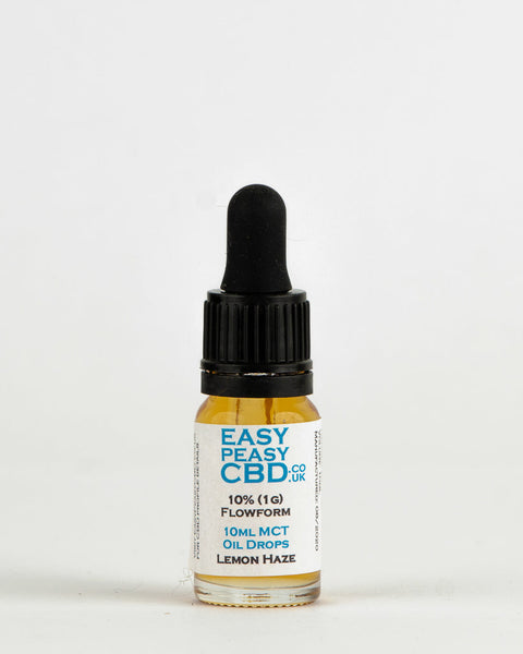 CBD Flowform MCT Oil Drops 10% 10ml Terpene profile #5: Lemon Haze