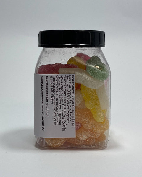 1% Vegan Broad Spectrum Gummies - Sour Dummies